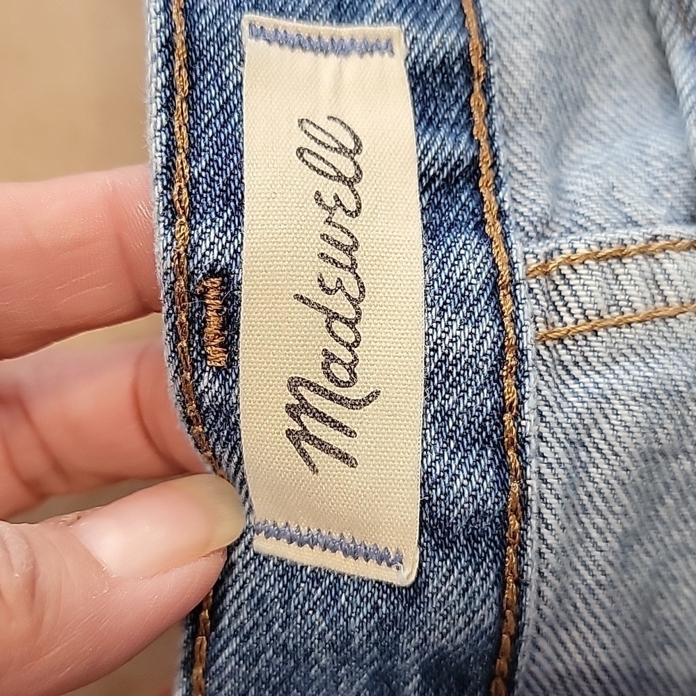 Madewell Size 29 "The Slouchy Boyjean" Denim Blue Jeans, Exc. Used Condition - Picture 7 of 13